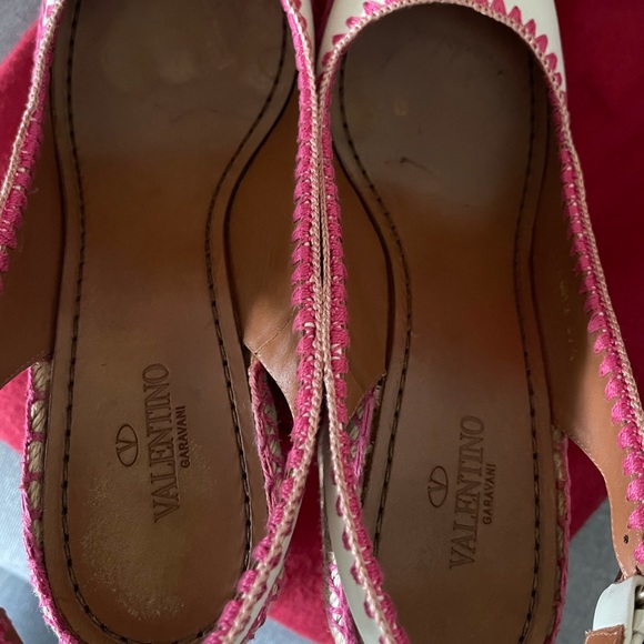 VALENTINO Garavani Wedges Espadrilles 39.5 us 9 - Picture 10 of 16